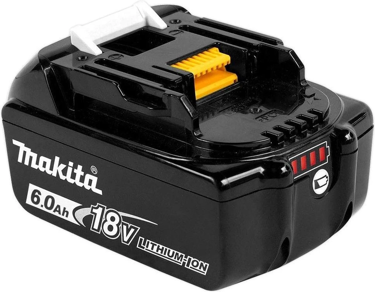 Makita - BL1860B - 18V - Li-ion - Accu - 6.0Ah 3 Makita - BL1860B - 18V - Li-ion - Accu - 6.0Ah