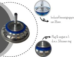 Merkloos Gootsteen Afvoer Plug Voor De Keuken - Universeel - Super Sterk - Wasbak - Afvoerstop - Ontstopper - Zeef - Korfplug - Wastafel - 1 Stuk - 80 Mm - RVS -WerkPro Verkoopwinkel 1200x935 4