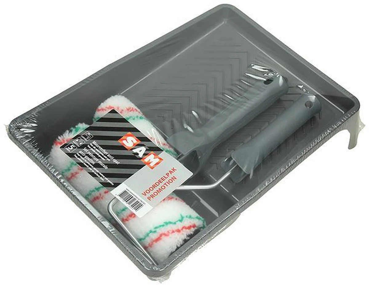 SAM Muurverfset Anti Spat - 5 Delig 5 SAM Muurverfset Anti Spat - 5 Delig - Afbeelding 3
