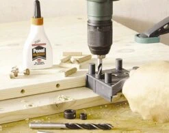 Wolfcraft - Universele Deuvelset - 78-delig - Complete Starterset Voor Allehoutdeuvelverbindingen - Deuvelmal - Boormal - 4645000 -WerkPro Verkoopwinkel 1200x948 5