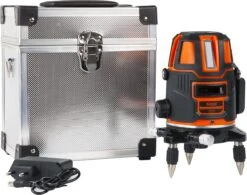 Kibani Kruislijnlaser Met Statief - Bouwlaser Zelfnivellerend - Kruislijnlaser Zelfnivellerend - Kruislaser - Rotatielaser - Laserwaterpas - Lijnlaser - Oplaadbare Accu - Laserliners- Rood - Met Statief En Opberg Box -WerkPro Verkoopwinkel 1200x948 9