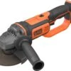 Black & Decker BLACK+DECKER BCG720N-XJ Haakse Slijper - 18V - 125mm Haakse Slijper - Losse Body (geleverd Zonder Accu En Lader)