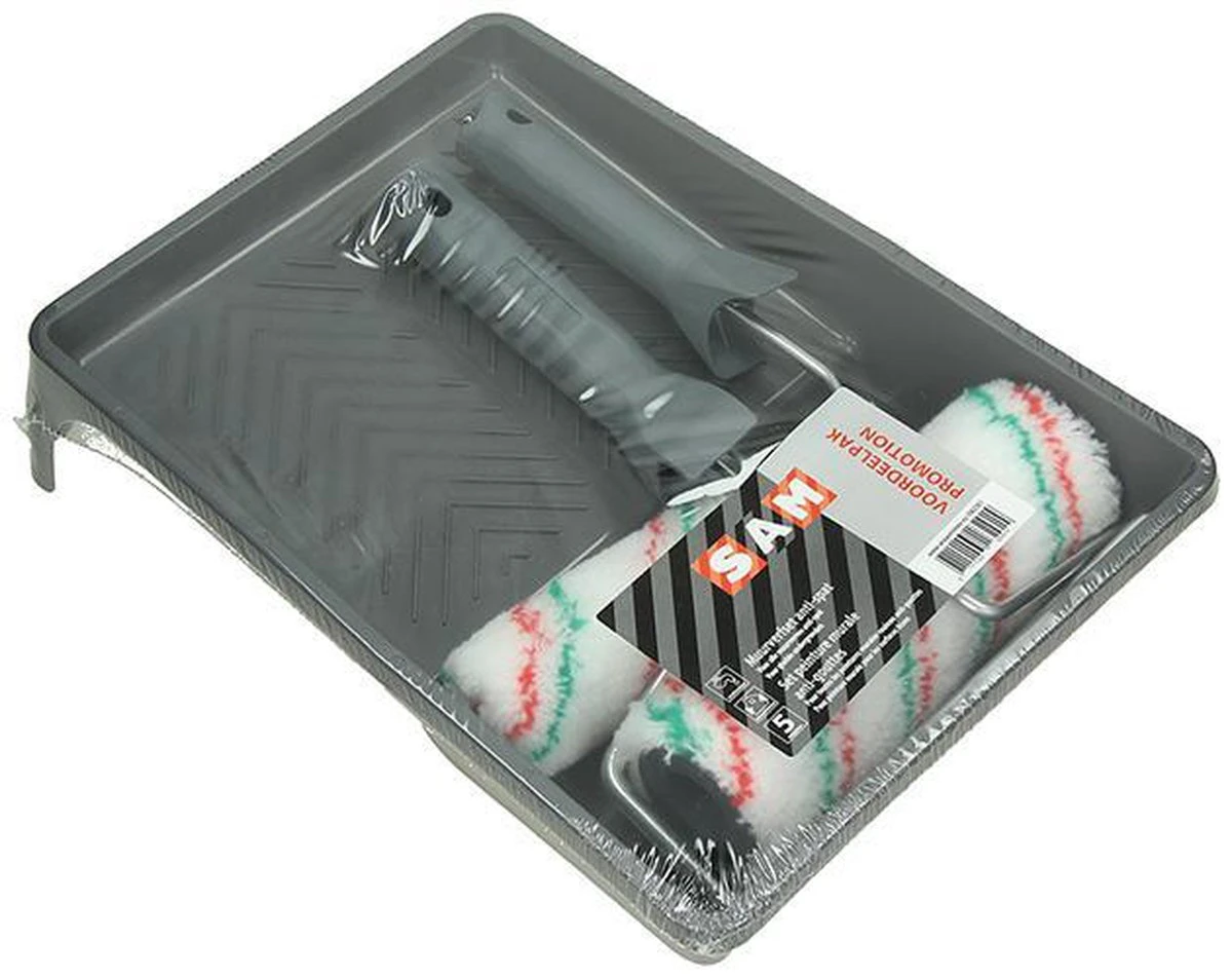 SAM Muurverfset Anti Spat - 5 Delig 6 SAM Muurverfset Anti Spat - 5 Delig - Afbeelding 4