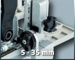 Einhell Lamellendeuvelfrees TC-BJ 900 (860 W - 14 Mm - Hoek- En Hoogteverstelling - Stofzak - Koffer) -WerkPro Verkoopwinkel 1200x957 6