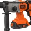 Black & Decker BLACK+DECKER BCD900E2K-QW Boorhamer - 18V - Incl. 2 Accu's, Lader En Koffer