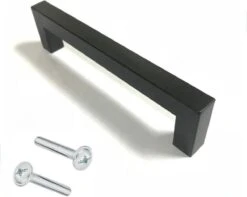 Handgreep / Keukengreep Zwart 128 Mm 10 Stuks - Modern - Handgrepen Kast - Handgrepen Voor Deurtjes - Deurgreep - Meubelgreep - Handgreep Zwart - Meubelgrepen - Keukengreep - Greep Zwart - Meubelbeslag - Greepjes - Inclusief Schroeven -WerkPro Verkoopwinkel 1200x958 6