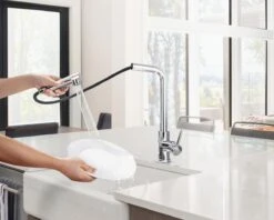 LOMAZOO Keukenkraan Met Uittrekbare Uitloop Chroom - Zeus -WerkPro Verkoopwinkel 1200x960 10