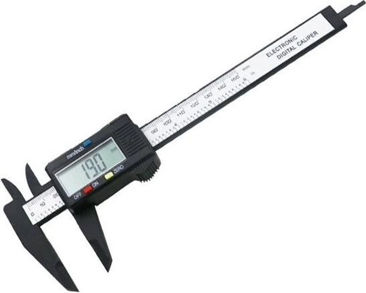 IBello Digitale Schuifmaat 1-150 Mm NU Met GRATIS Batterij 3 IBello Digitale Schuifmaat 1-150 Mm NU Met GRATIS Batterij