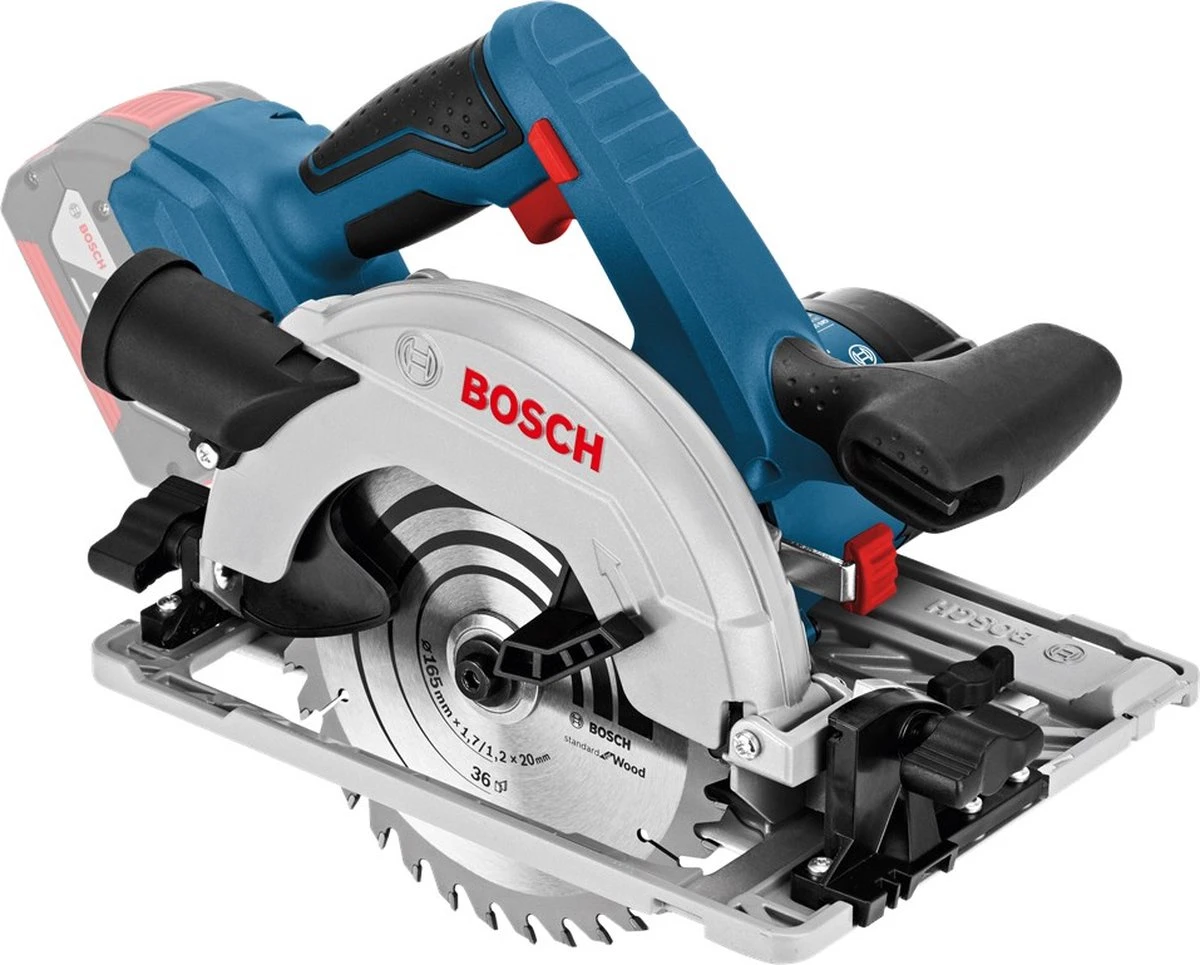 Bosch Professional GKS 18V-57 G Cirkelzaag - Zonder 18 V Accu En Lader - In L-Boxx 6 Bosch Professional GKS 18V-57 G Cirkelzaag - Zonder 18 V Accu En Lader - In L-Boxx - Afbeelding 4