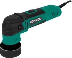 VONROC Excentrische Polijstmachine – 400W – Ø50 En Ø75MM - Met Soft Start En Constant Power Electronics - Incl. 2 Polijstschijven En 2 Steunschijven -WerkPro Verkoopwinkel 1200x968 1