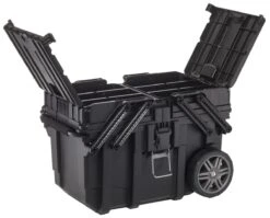 Keter Cantilever Mobile Gereedschapskoffer Job Box - 37,3x64,4x41cm - Zwart -WerkPro Verkoopwinkel 1200x968 4