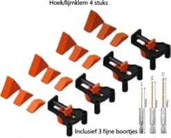 Houtklem Set 4 St 60/90/120 Graden-Lijmklem-Haakse Klemmen-Houtgereedschap-Toolsformen-inclusief 3 Houtboortjes -WerkPro Verkoopwinkel 1200x968 5