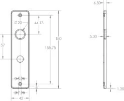 Starx Deurklink Zwart – Deurbeslag – Deurschild Met Toiletsluiting (WC57–5) – Deurklink Blok -WerkPro Verkoopwinkel 1200x970 10