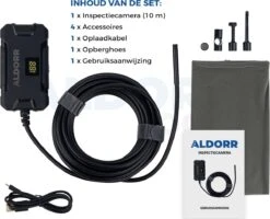ALDORR Tools - Inspectiecamera 10M - Android/IOS - IP68 Waterdicht - 1080P HD - Endoscoop - Inspecteren Met Telefoon -WerkPro Verkoopwinkel 1200x970 18