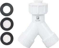 Fyveli Y Stuk Kraan Splitter - Aanvoer Y Stuk Voor Wasmachine En Vaatwasser - 3/4" - PP - Lange Uitloop -WerkPro Verkoopwinkel 1200x970 23