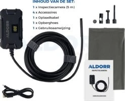 ALDORR Tools - Inspectiecamera 5M - Android/IOS - IP68 Waterdicht - 1080P HD - Endoscoop - Inspecteren Met Telefoon -WerkPro Verkoopwinkel 1200x971 5