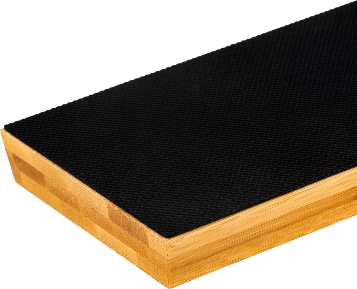 Latalis Pro Serie Slijpsteen 1000/6000 - Messenslijper - Wetsteen Met Anti-slip + Bamboeblok 8 Latalis Pro Serie Slijpsteen 1000/6000 - Messenslijper - Wetsteen Met Anti-slip + Bamboeblok - Afbeelding 6
