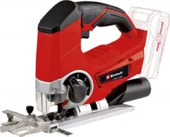 Einhell Accu Decoupeerzaag TE-JS 18 Li-Solo Power X-Change (Li-Ion - 18 V - Max. 80 Mm - 4-traps Pendelslag - Zuigadapter - Spaanbeschermer - LED-verlichting - Zonder Accu En Lader)
