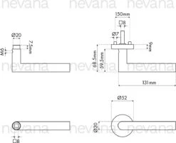 Deurklink - Deurbeslag - Deurkruk - Voor Binnen En Buiten - Zwart - RVS 13 Deurklink - Deurbeslag - Deurkruk - Voor Binnen En Buiten - Zwart - RVS -WerkPro Verkoopwinkel 1200x975 7