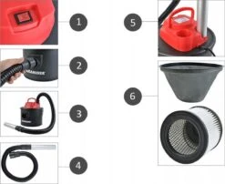 Kaminer - Aszuiger - 10L - 800W -WerkPro Verkoopwinkel 1200x980 4