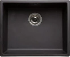 Nord Inox Ingebouwde Gootsteen 1 Kom + 1 Manddrain Zonder Afdruiprek