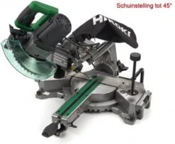 HiKOKI C8FSHGWAZ Afkortzaag - 1100W - 216 X 30mm -WerkPro Verkoopwinkel 1200x985 3