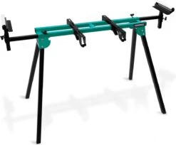 VONROC Onderstel Voor Afkortzaag – Universeel Onderstel – In Hoogte En Breedte Verstelbaar – 150 Kg Draagvermogen