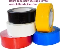 Merkloos Ducttape Rol - Wit - 50mm X 50 Meter - Olie- En Waterbestendig - Witte Duct Tape - Duck Tape - Klus & Reparatie Benodigdheden 7 Merkloos Ducttape Rol - Wit - 50mm X 50 Meter - Olie- En Waterbestendig - Witte Duct Tape - Duck Tape - Klus & Reparatie Benodigdheden -WerkPro Verkoopwinkel 1200x993 12