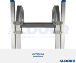 ALDORR Aluminium Nokhaak Met Wielen - Geschikt Voor Alle Ladders -WerkPro Verkoopwinkel 1200x995 11