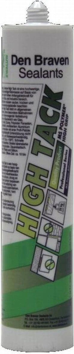 Zwaluw Den Braven High Tack Lijmkit - Wit - 290ml -WerkPro Verkoopwinkel 251x1200 4