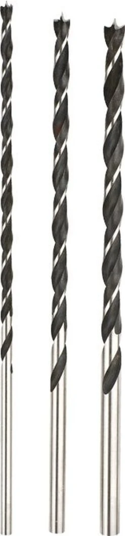 KWB - Houtspiraalborenset - Balkenborenset - 6-8-10mmx250mm