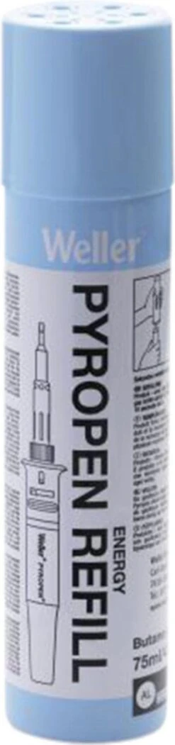 Weller Butaangas - Navulling Voor Gassoldeerbout - 75ml -WerkPro Verkoopwinkel 282x1200