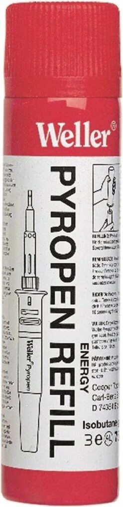 Weller Butaangas - Navulling Voor Gassoldeerbout - 75ml -WerkPro Verkoopwinkel 292x1200