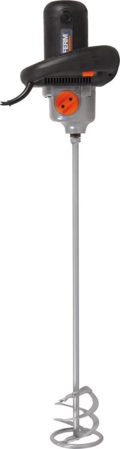 FERM Verf – & Cementmenger – Mengmachine – 1400W - 600MM – Twee Versnellingen – Soft Start -WerkPro Verkoopwinkel 320x1200