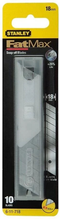 Stanley FatMax - Reserve Afbreekmes 18mm - 10 Stuks