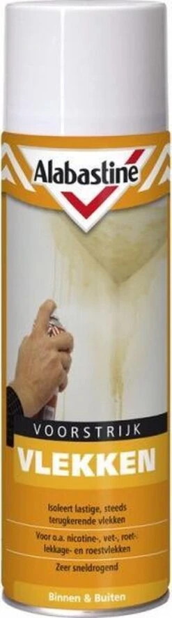 Alabastine Xtra Voorstrijk Vlekken - Wit - Spuitbus - 500 Ml -WerkPro Verkoopwinkel 334x1200 1