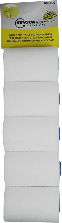Benson Schuimroller Reserve - Mini 5,5 Cm - 5 Delig - Recht -WerkPro Verkoopwinkel 335x1200