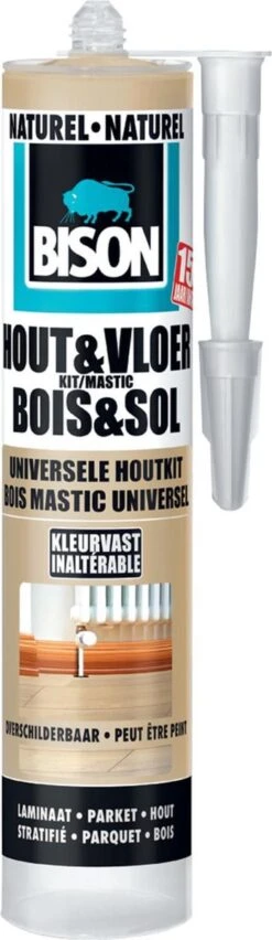 Bison Parketkit Koker - 310 Ml - Lichtbruin