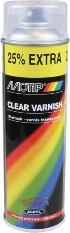 Motip Blanke Hoogglans Acryllak - 500 Ml
