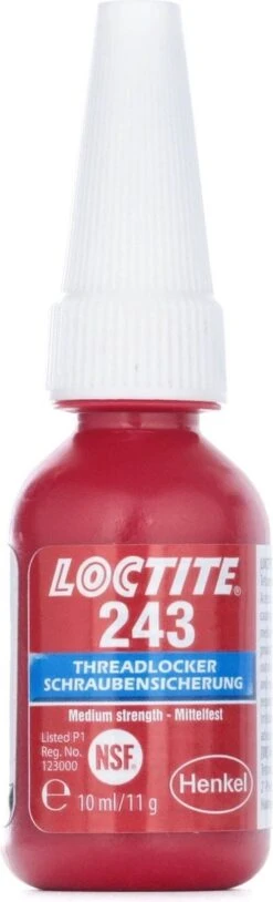 Loctite Draadborgmiddel 243 Blauw 10ml