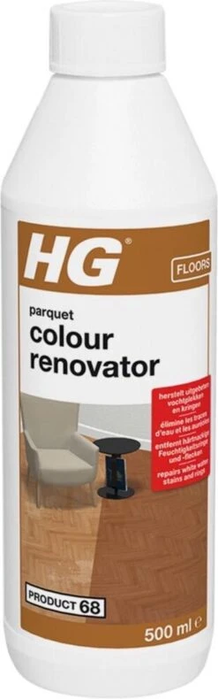 HG Colour Renovator (product 68) - 500ml - Herstelt Parket En Houten Vloeren - Camoufleert Krassen