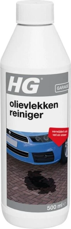 HG Olievlekkenreiniger - 500ml - Verwijdert Olie, Vet En Smeer