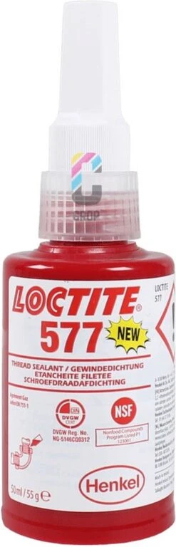 Loctite 577 - Schroefdraadafdichting - 50 Ml -WerkPro Verkoopwinkel 386x1200