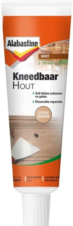 Alabastine Kneedbaar Hout - Naturel - 75 Gr -WerkPro Verkoopwinkel 392x1200 6