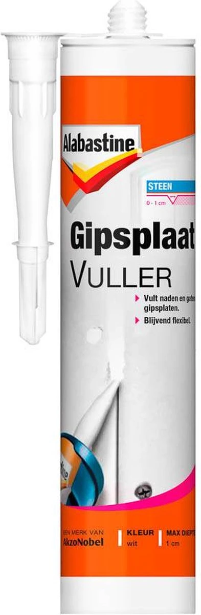 Alabastine Gipsplaatvuller Kant En Klaar - 1 Liter 4 Alabastine Gipsplaatvuller Kant En Klaar - 1 Liter - Afbeelding 2