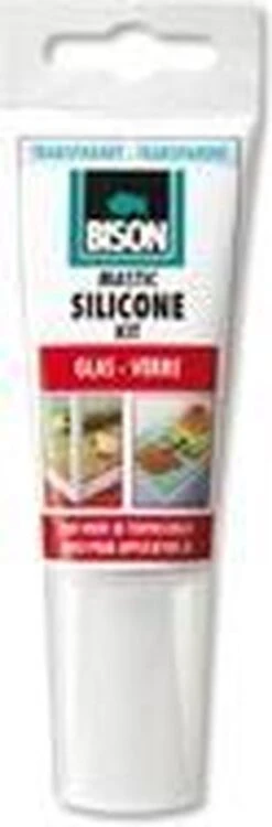 Bison Siliconenkit Glas Tube - Transparant - 60 Ml -WerkPro Verkoopwinkel 395x1200 3