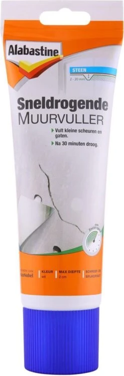 Alabastine Sneldrogende Muurvuller Tube - Wit - 330 Gram -WerkPro Verkoopwinkel 397x1200 4