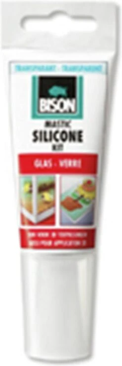 Bison Siliconenkit Glas Tube - Transparant - 60 Ml -WerkPro Verkoopwinkel 400x1200 5