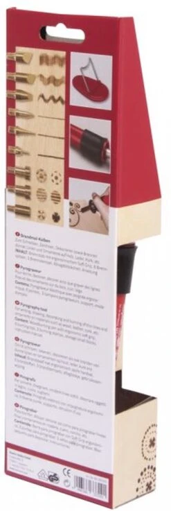 Rayher Houtbrander Set – 9 Delig – Pyrografie – Soldeerbout – Soldeerset – Houtgraveerpen – Houtbewerking – Hobby – Hout Graveer Pen -WerkPro Verkoopwinkel 402x1200 2