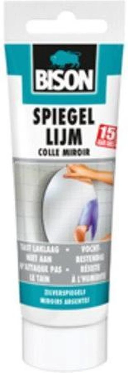 Bison 6310340 Spiegellijm - 100gr 4 Bison 6310340 Spiegellijm - 100gr - Afbeelding 2